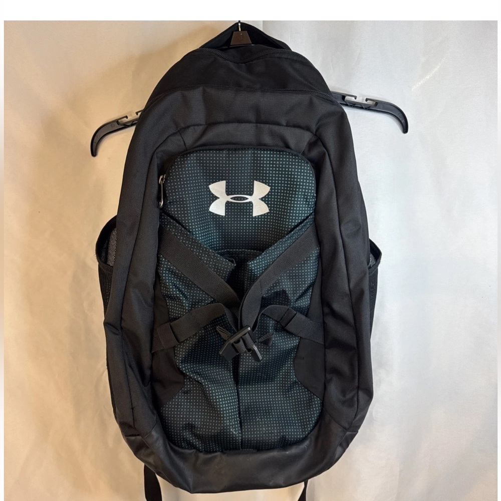 Under Armour Storm Recruit 2.0 Black with Green Polka Dots 20 in